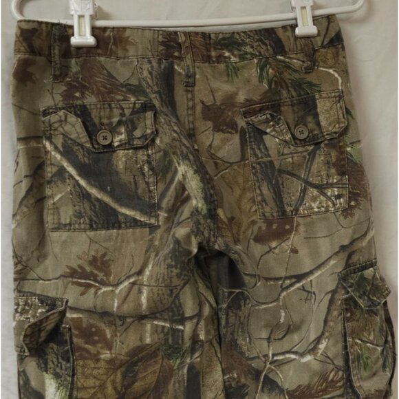 Realtree AP HD Womens Small 6-8 Camo Cargo Hunting Hiking Field Pants 30X32 - Picture 9 of 12